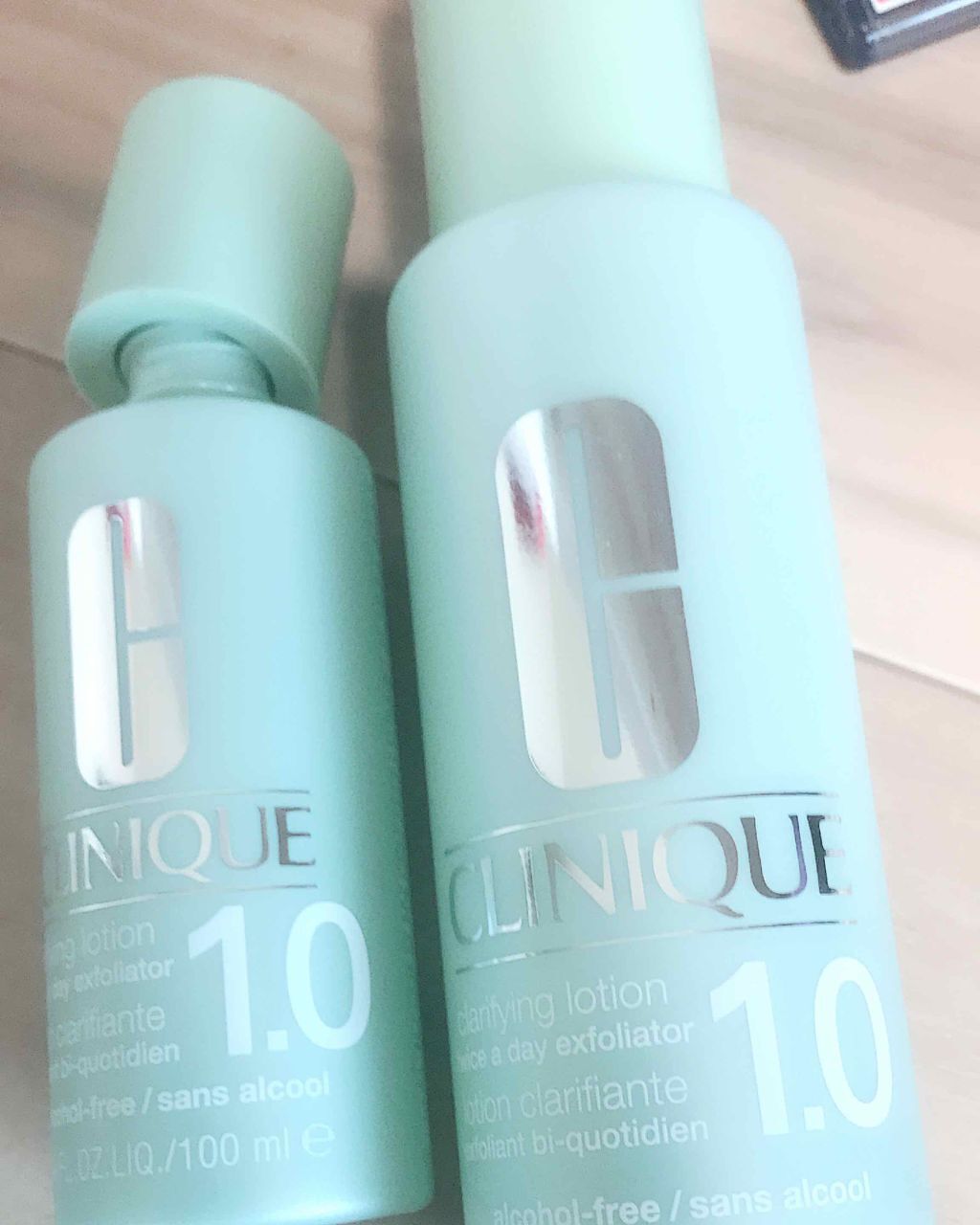 クラリファイング ローション 1/CLINIQUE/拭き取り化粧水を使ったクチコミ(1枚目)