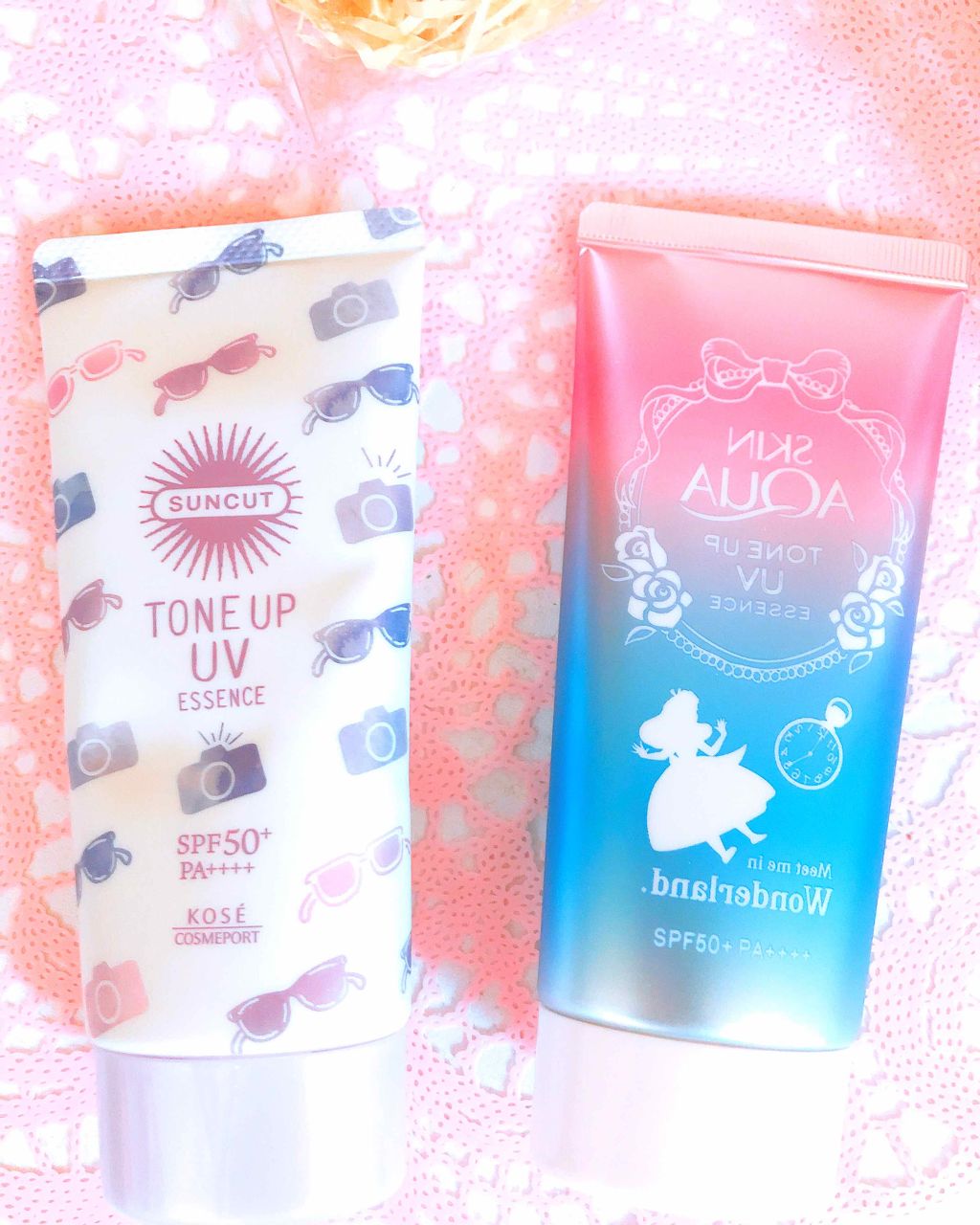 スキンアクア トーンアップUVエッセンス/スキンアクア/日焼け止めクリームを使ったクチコミ(1枚目)
