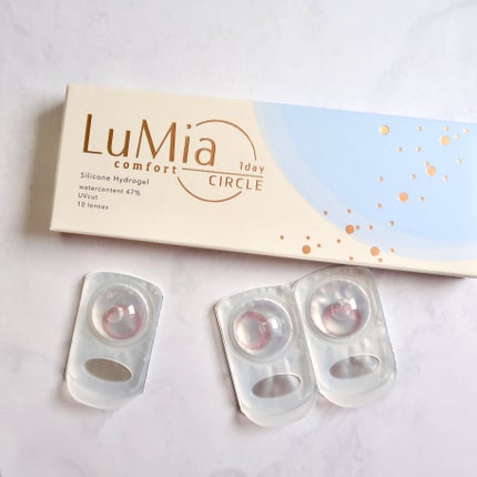 LuMia comfort 1day CIRCLE/LuMia/ワンデー(1DAY)カラコンを使ったクチコミ(1枚目)