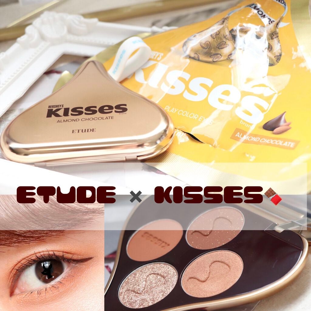 キスチョコレート プレイカラーアイズ/ETUDE/アイシャドウパレットを使ったクチコミ(1枚目)