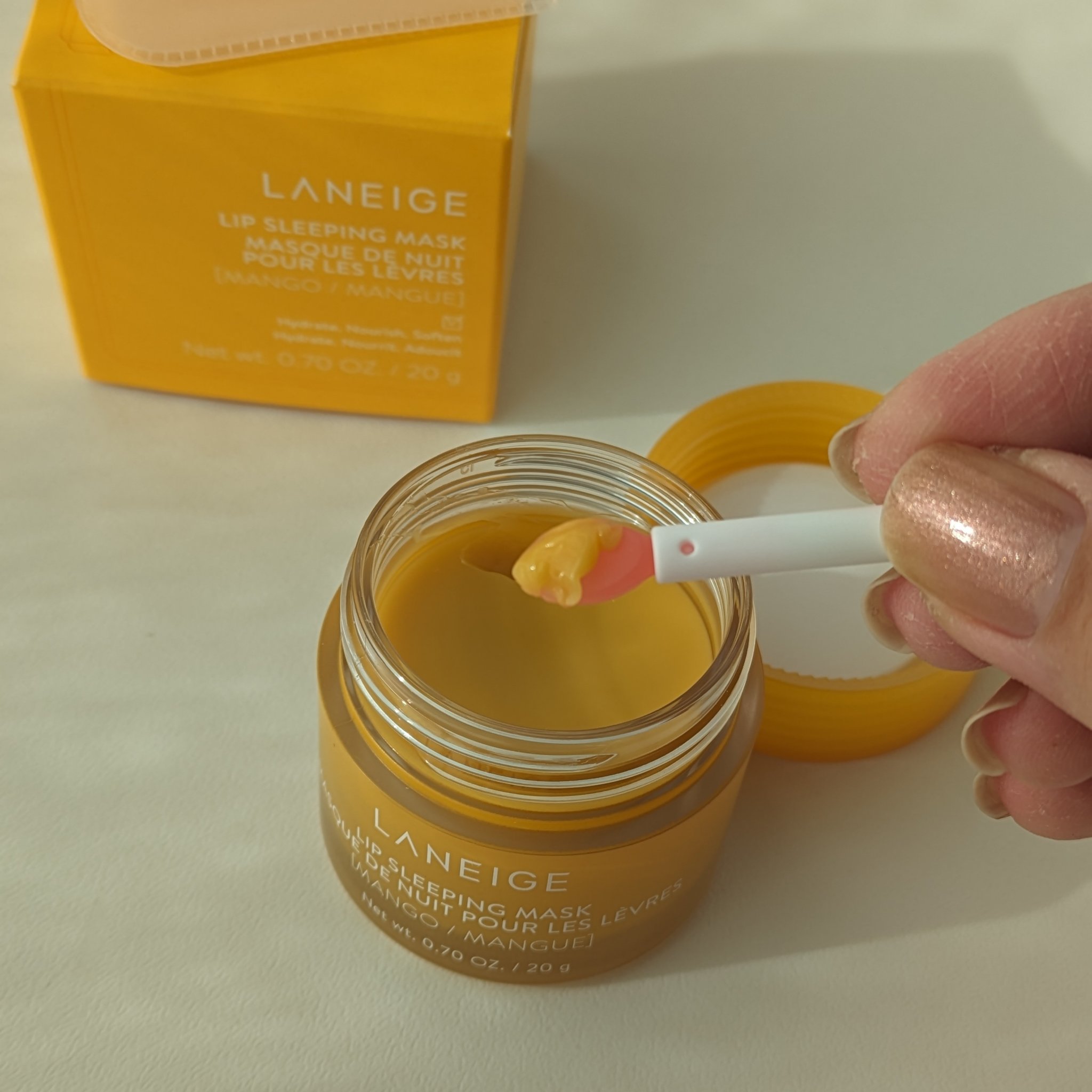 リップスリーピングマスク/LANEIGE/リップバームを使ったクチコミ（2枚目）