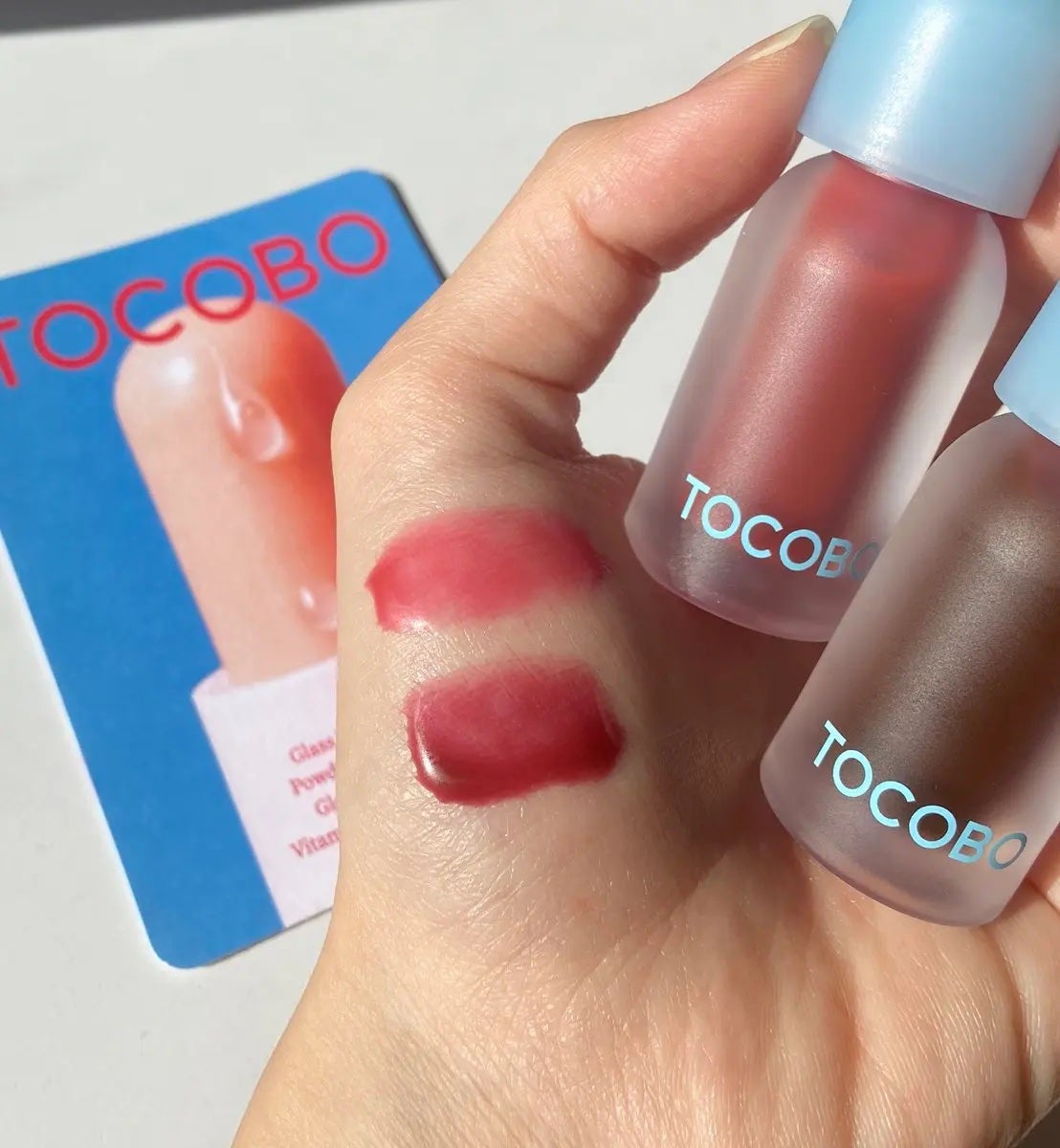 ジューシーベリープランピングリップオイル/TOCOBO/リップグロスを使ったクチコミ(1枚目)