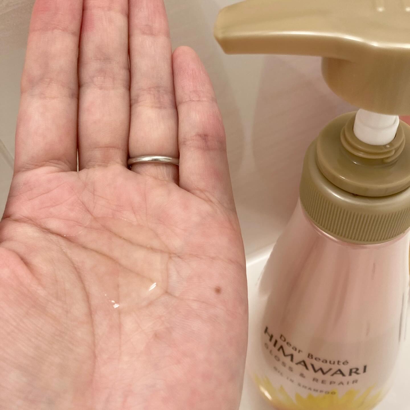 オイルインシャンプー／オイルインコンディショナー (グロス＆リペア)/ディアボーテ/市販シャンプーを使ったクチコミ（2枚目）