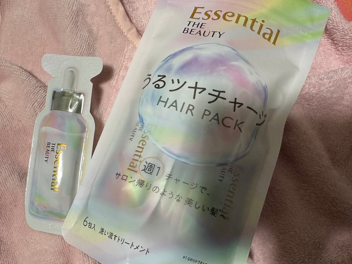 ザビューティ うるツヤチャージヘアパック/エッセンシャル/ヘアマスク・ヘアパックを使ったクチコミ(2枚目)