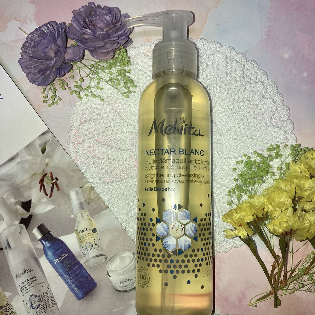 ネクターブラン クレンジングオイル /Melvita/オイルクレンジングを使ったクチコミ（2枚目）