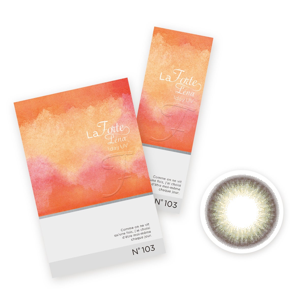 LaFORTE Lena 1day UV No.103 ヘーゼルオリーブ