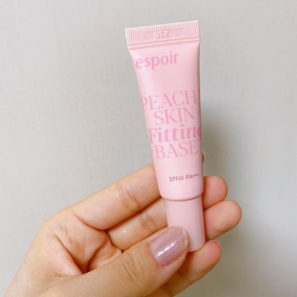 ピーチスキンフィッティングベース/espoir/化粧下地を使ったクチコミ(1枚目)
