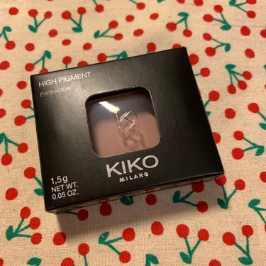 KIKO High Pigment Wet And Dry Eyeshadowのクチコミ「KIKOのHigh Pigment Wet And Dry Eyeshadowです。

これは.....」（1枚目）