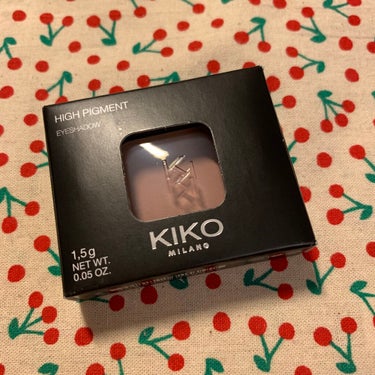 High Pigment Wet And Dry Eyeshadow/KIKO/パウダーアイシャドウを使ったクチコミ（1枚目）