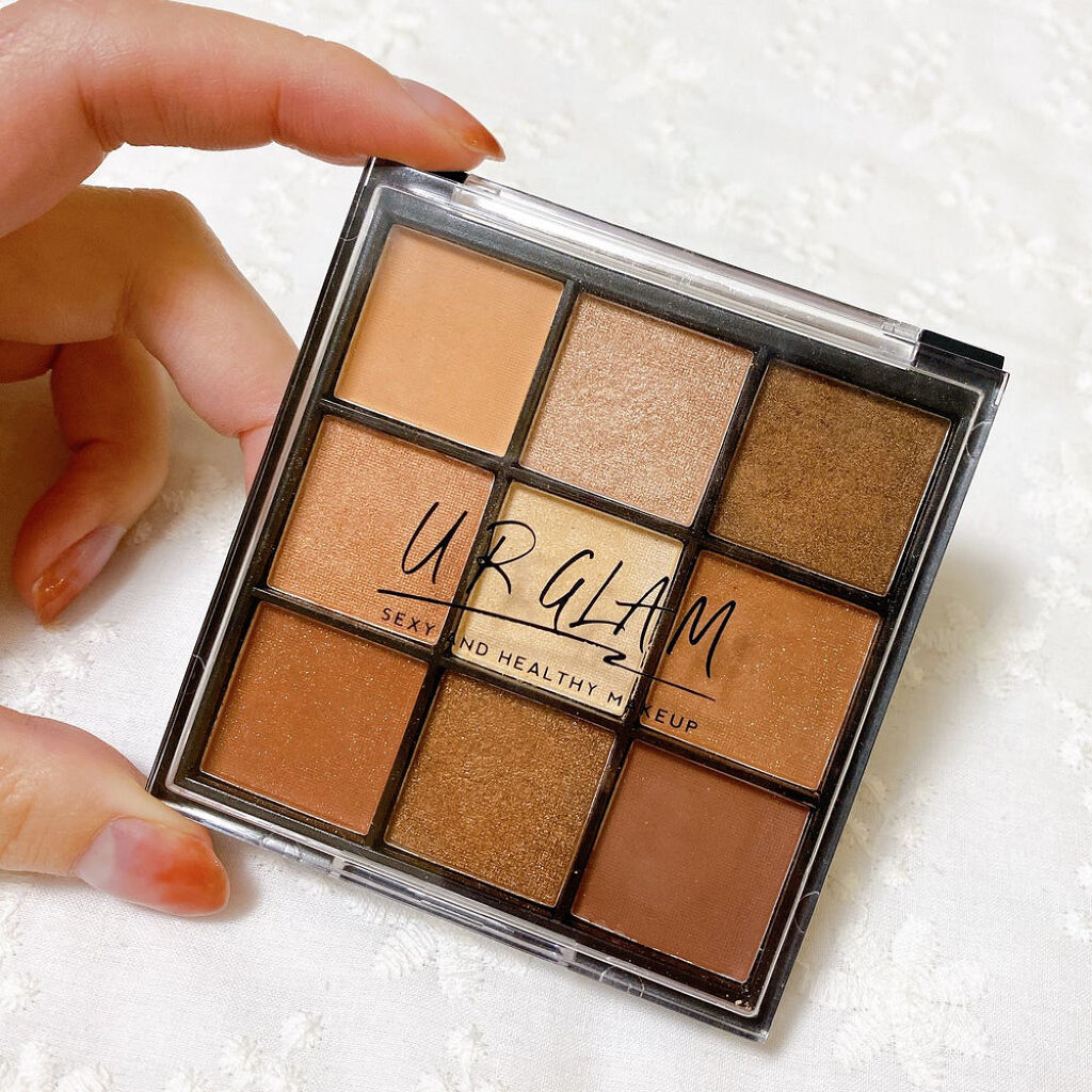 UR GLAM　BLOOMING EYE COLOR PALETTE/U R GLAM/アイシャドウパレットを使ったクチコミ（1枚目）