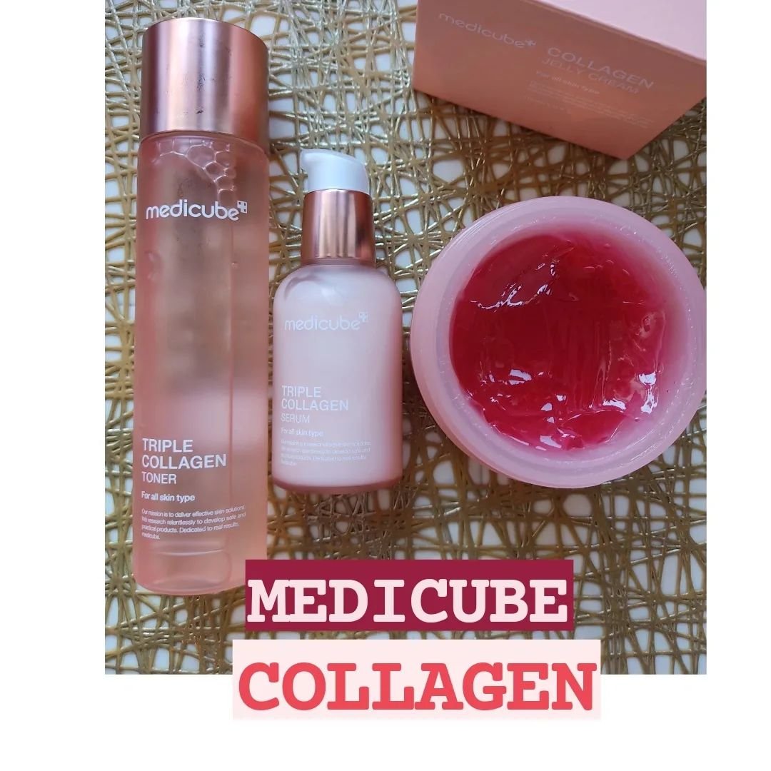 もち肌コラーゲンクリーム/MEDICUBE/フェイスクリームを使ったクチコミ（1枚目）