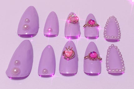 ジェルネイル(ライト対応)/セリア/ジェルネイルを使ったクチコミ(2枚目)