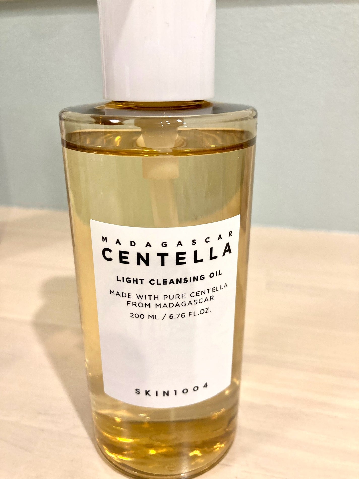 センテラ ライトクレンジングオイル/SKIN1004/オイルクレンジングを使ったクチコミ(1枚目)