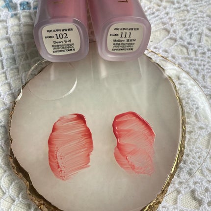 フルーティーグラムティント/Laka/リップティントを使ったクチコミ(4枚目)