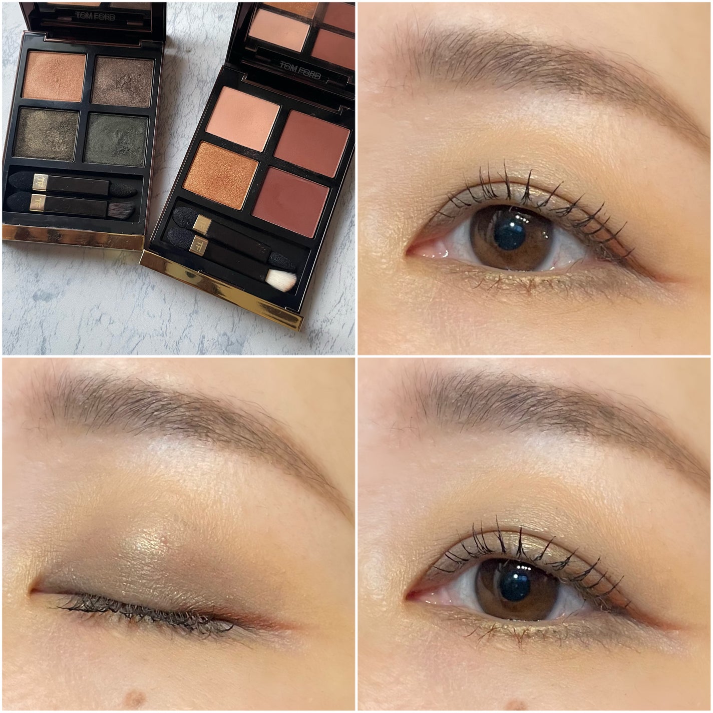 アイ カラー クォード/TOM FORD BEAUTY/アイシャドウパレットを使ったクチコミ(1枚目)