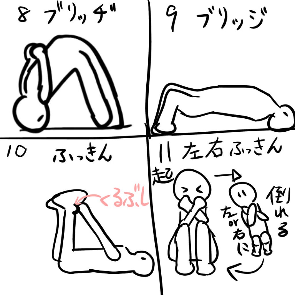 らいち on LIPS 「前回投稿した私のダイエット法にあった体幹トレーニングについて説..」(3枚目)