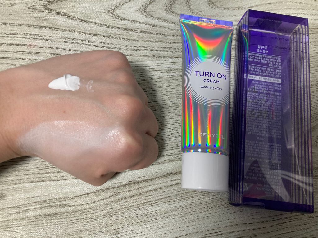 デュイセル ターンオンクリーム/DEWYCEL/フェイスクリームを使ったクチコミ（1枚目）