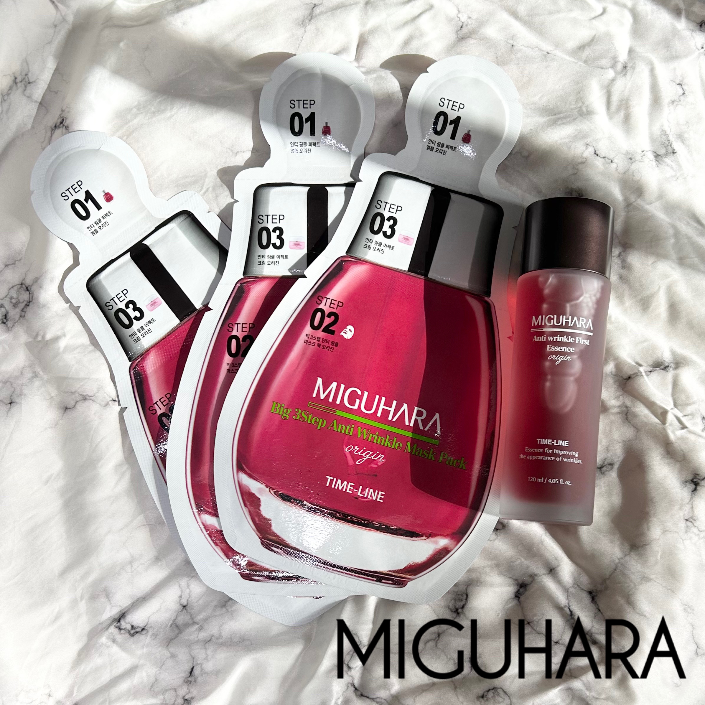 Big3 Step Anti-wrinkle Mask Pack/MIGUHARA/シートマスク・パックを使ったクチコミ（1枚目）