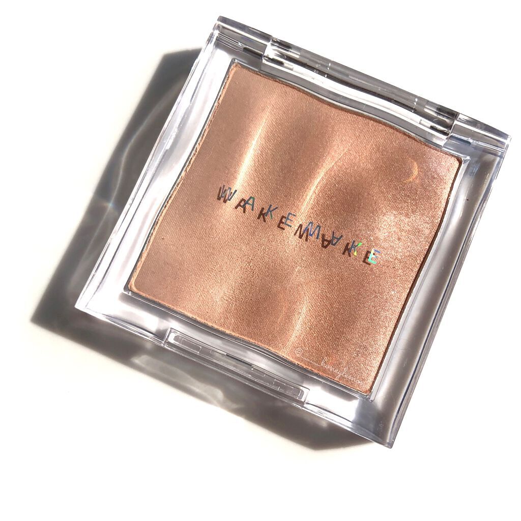 ミックスブラーリングボリュームハイライター/wakemake/パウダーハイライトを使ったクチコミ(1枚目)