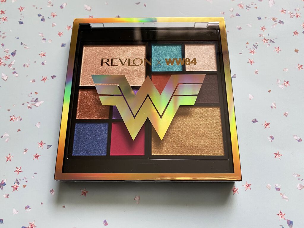 ザ ワンダー ウーマン 1984 フェイス ＆ アイ パレット/REVLON/アイシャドウパレットを使ったクチコミ（1枚目）