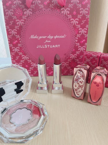 ルージュ ケース 01 cherry bon bon ＜ミッドナイトチェリー＞（限定品）/JILL STUART/その他化粧小物を使ったクチコミ（1枚目）