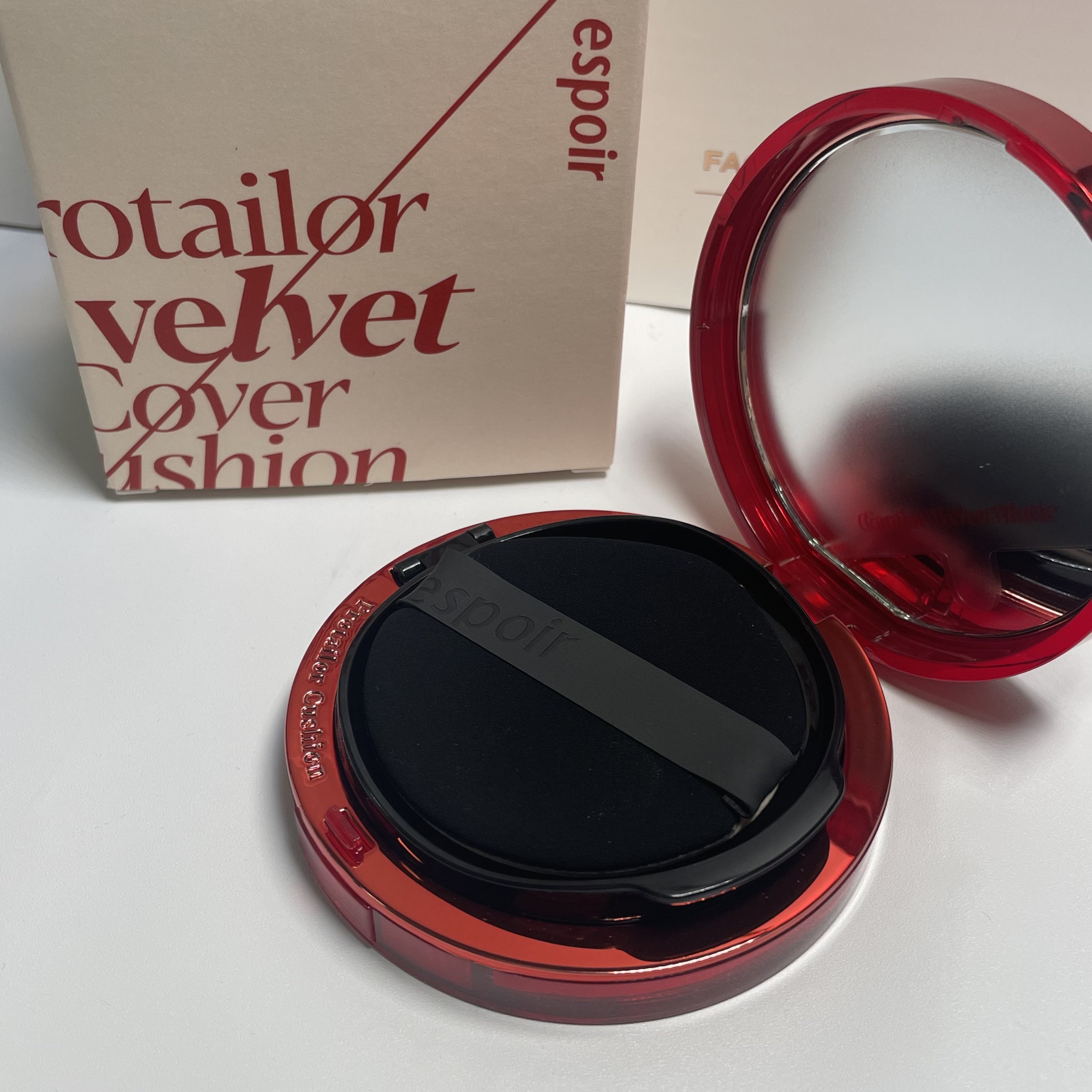 プロテーラービーベルベットカバークッション/espoir/クッションファンデーションを使ったクチコミ（2枚目）