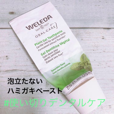 WELEDA 歯磨き（ハーブ）のクチコミ「過去の#使い切りオーラルケア 

#weleda
#weledaplantgeltoothpa.....」（1枚目）