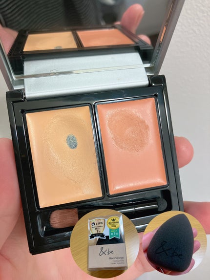 &be ブラックスポンジ/&be/パフ・スポンジを使ったクチコミ(2枚目)