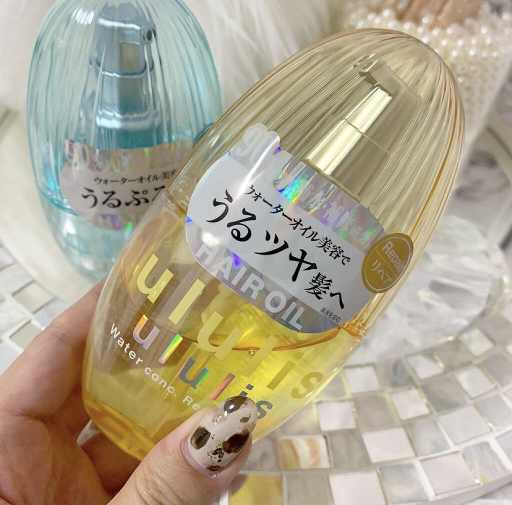 ウォーターコンク モイストヘアオイル/ululis/ヘアオイルを使ったクチコミ（3枚目）