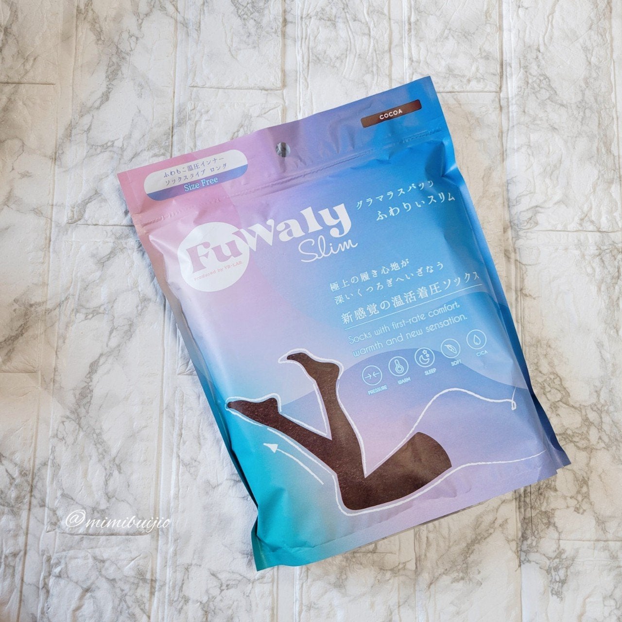 FuWaly Slim ソックスタイプロング/グラマラスパッツシリーズ/着圧ソックス・レギンスを使ったクチコミ(5枚目)