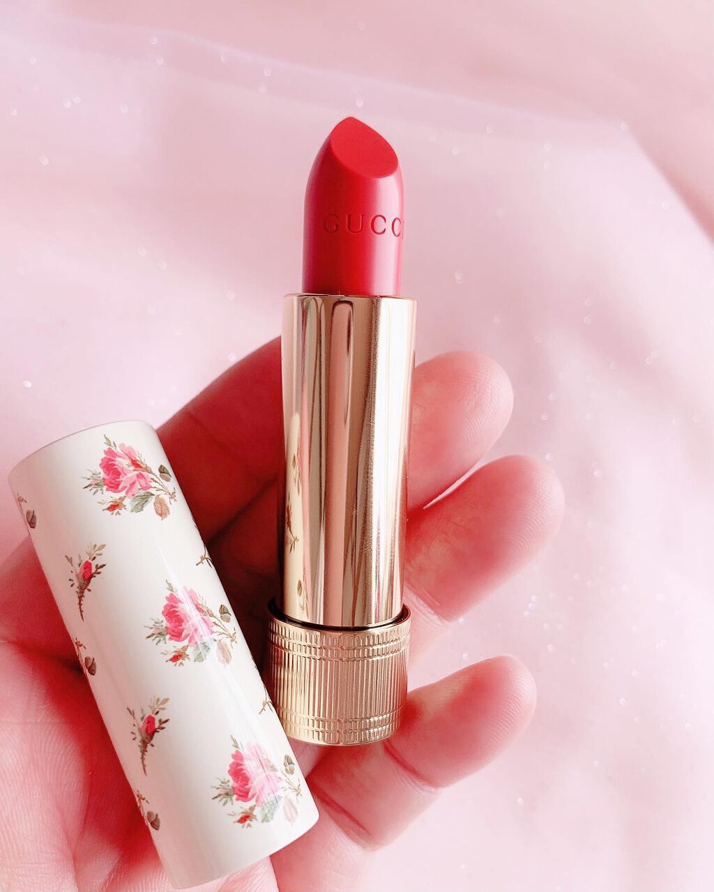 グッチ ルージュ ア レーヴル ヴォワル/GUCCI beauty/口紅を使ったクチコミ(1枚目)