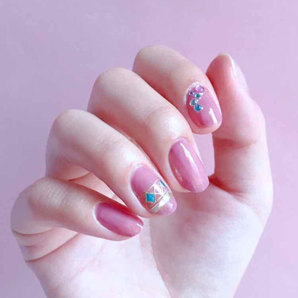 ネイルシール/キャンドゥ/ネイルシールを使ったクチコミ（2枚目）