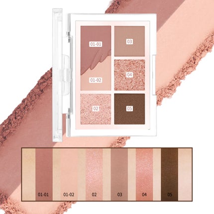 プロ アイパレット ミニ/CLIO/アイシャドウパレットを使ったクチコミ(3枚目)