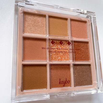 KEYBO FALL IN LOVE SHADOW PALETTE/keybo/アイシャドウパレットを使ったクチコミ(2枚目)