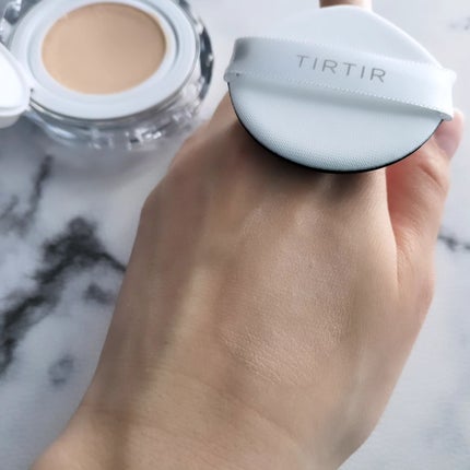 マスクフィット クリスタルメッシュクッション/TIRTIR(ティルティル)/クッションファンデーションを使ったクチコミ(4枚目)