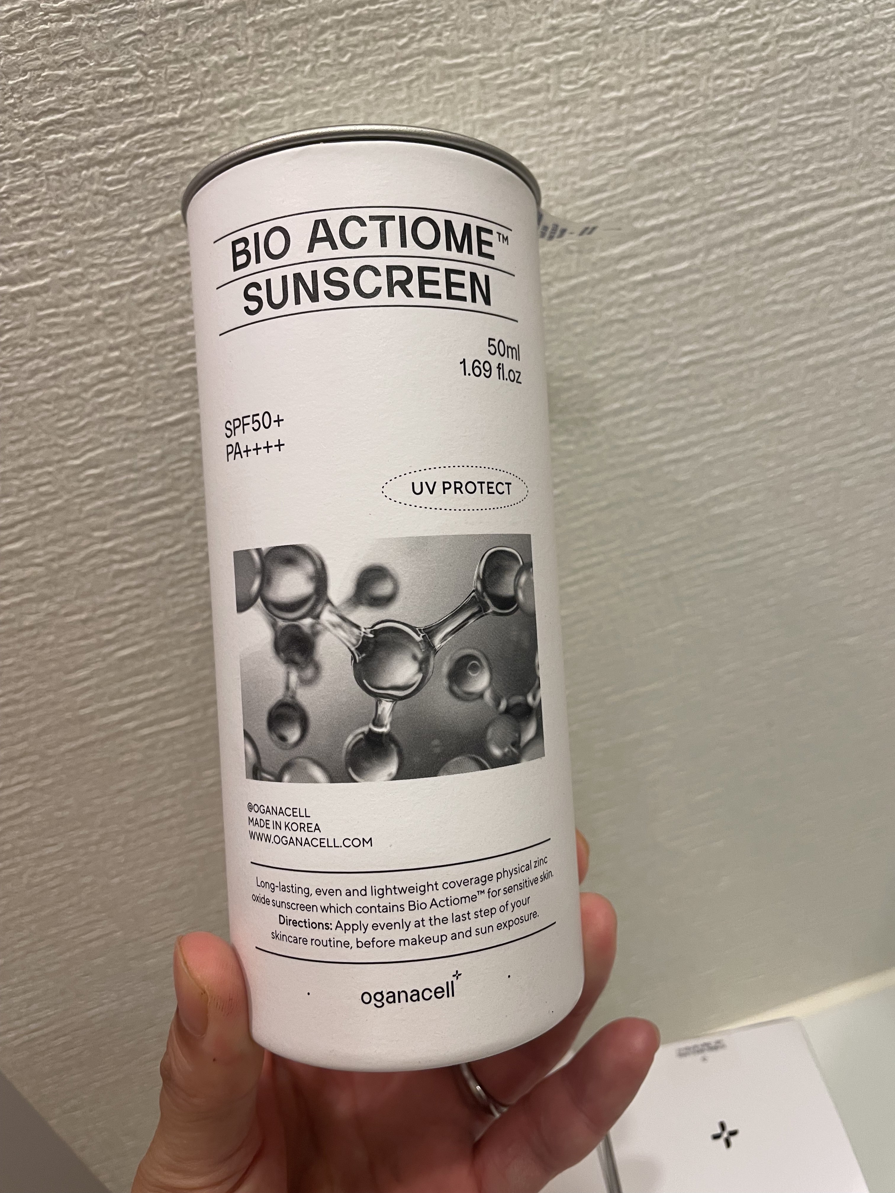 バイオアクティオム サンスクリーン/OGANACELL/日焼け止めクリームを使ったクチコミ（2枚目）