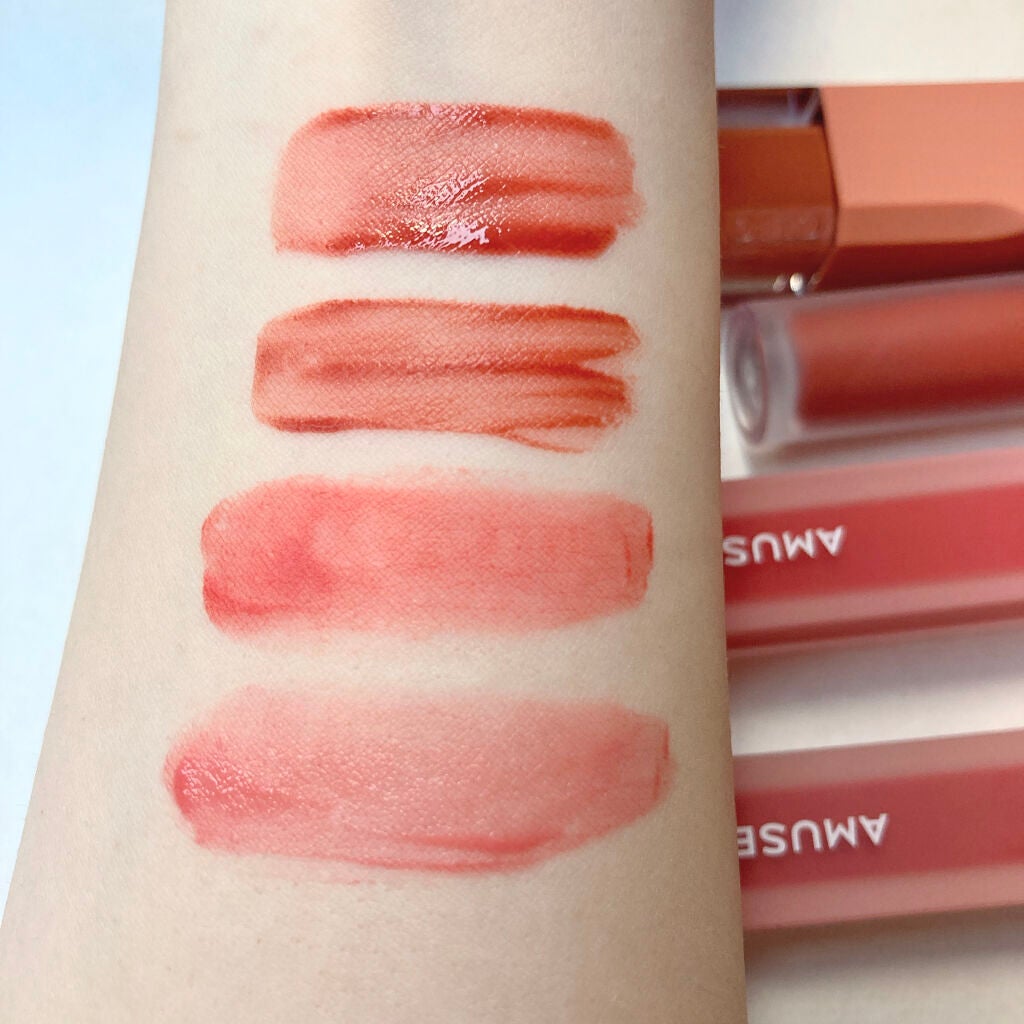 デュー ベルベット/AMUSE/口紅を使ったクチコミ(4枚目)