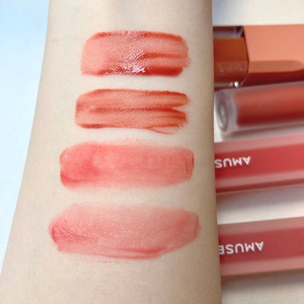 デュー ベルベット/AMUSE/口紅を使ったクチコミ(4枚目)