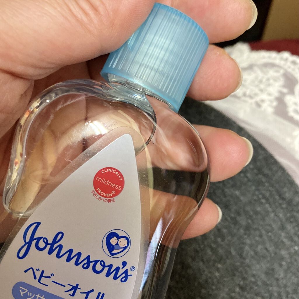 ジョンソン ベビーオイル 無香料/ジョンソンベビー/ボディオイルを使ったクチコミ（2枚目）
