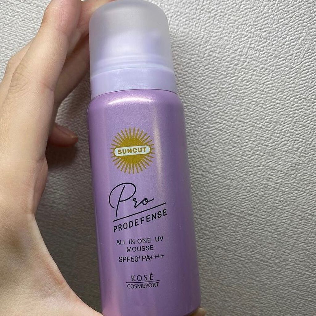 プロディフェンス オールインワンUV ムース/サンカット®/日焼け止めクリームを使ったクチコミ(1枚目)