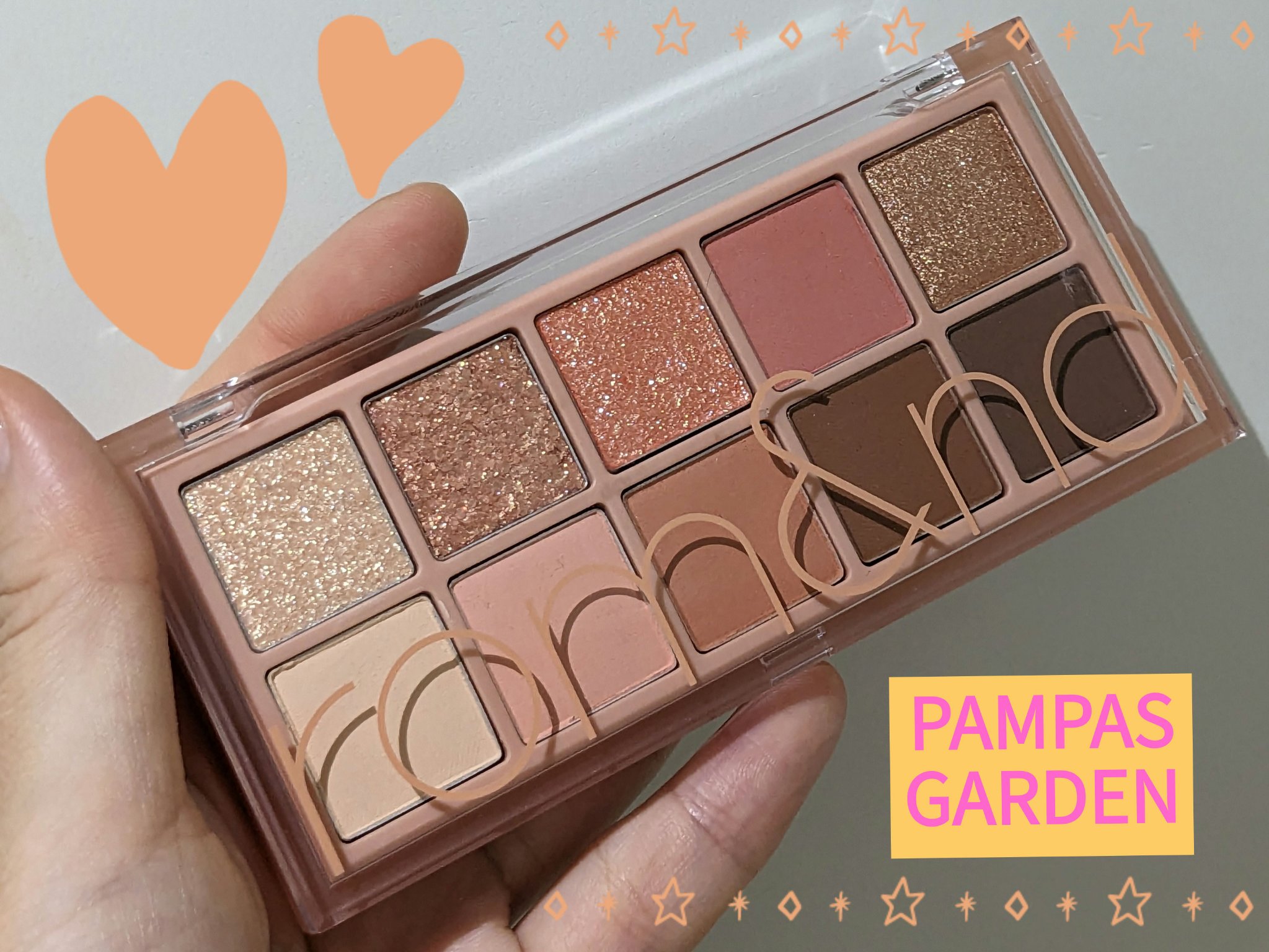 ベターザンパレット/rom&nd/アイシャドウパレットを使ったクチコミ（1枚目）