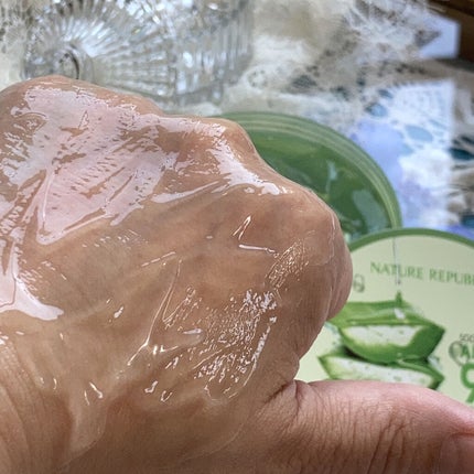 マイルド&モイスチャーアロエジェル/ネイチャーリパブリック/ボディローションを使ったクチコミ(5枚目)