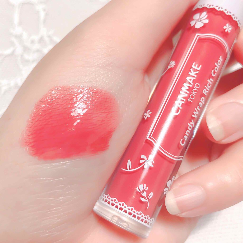 キャンディラップリッチカラー/キャンメイク/リップグロスを使ったクチコミ(2枚目)