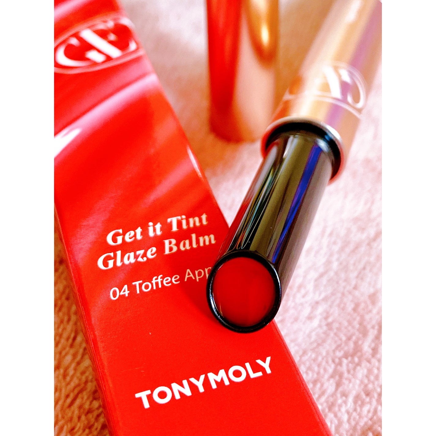 ゲットイットティントグレーズバーム/TONYMOLY/リップティントを使ったクチコミ(2枚目)