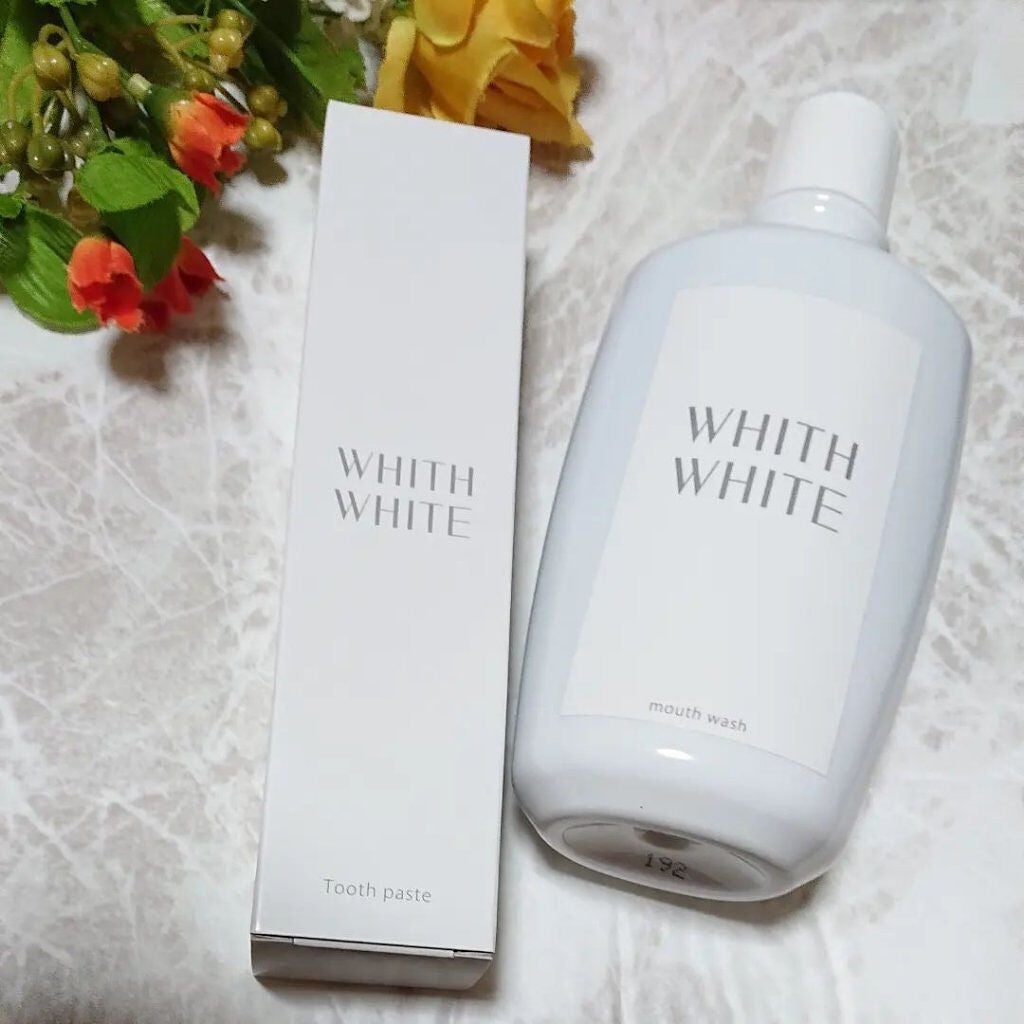 ホワイトニング マウスウォッシュ /WHITH WHITE/マウスウォッシュ・スプレーを使ったクチコミ(1枚目)