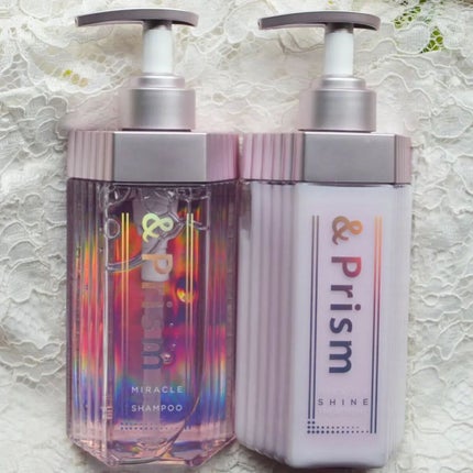 ミラクル シャイン シャンプー/ヘアトリートメント/&Prism/市販シャンプーを使ったクチコミ(1枚目)