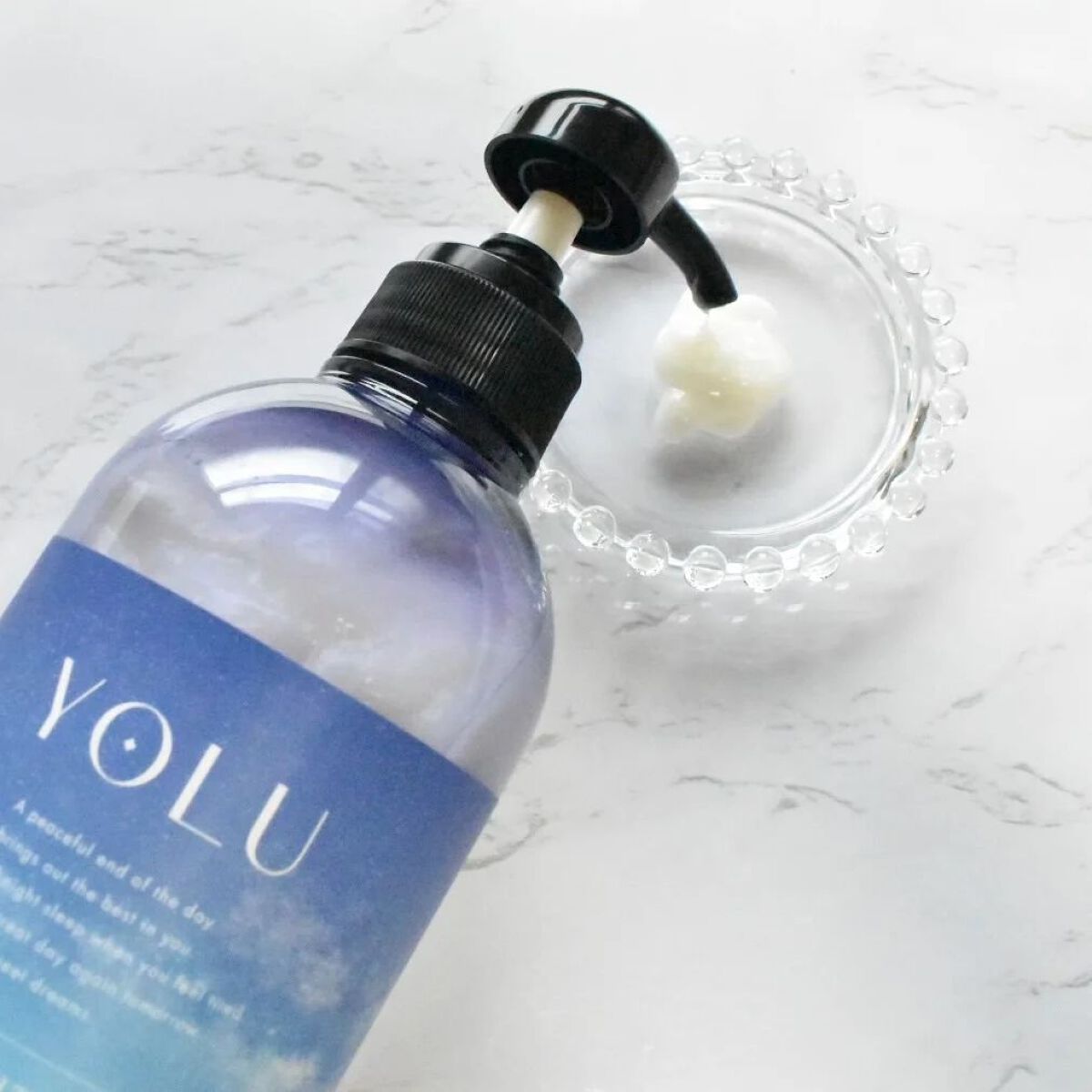 リラックスナイトリペア シャンプー／トリートメント/YOLU/市販シャンプーを使ったクチコミ（3枚目）