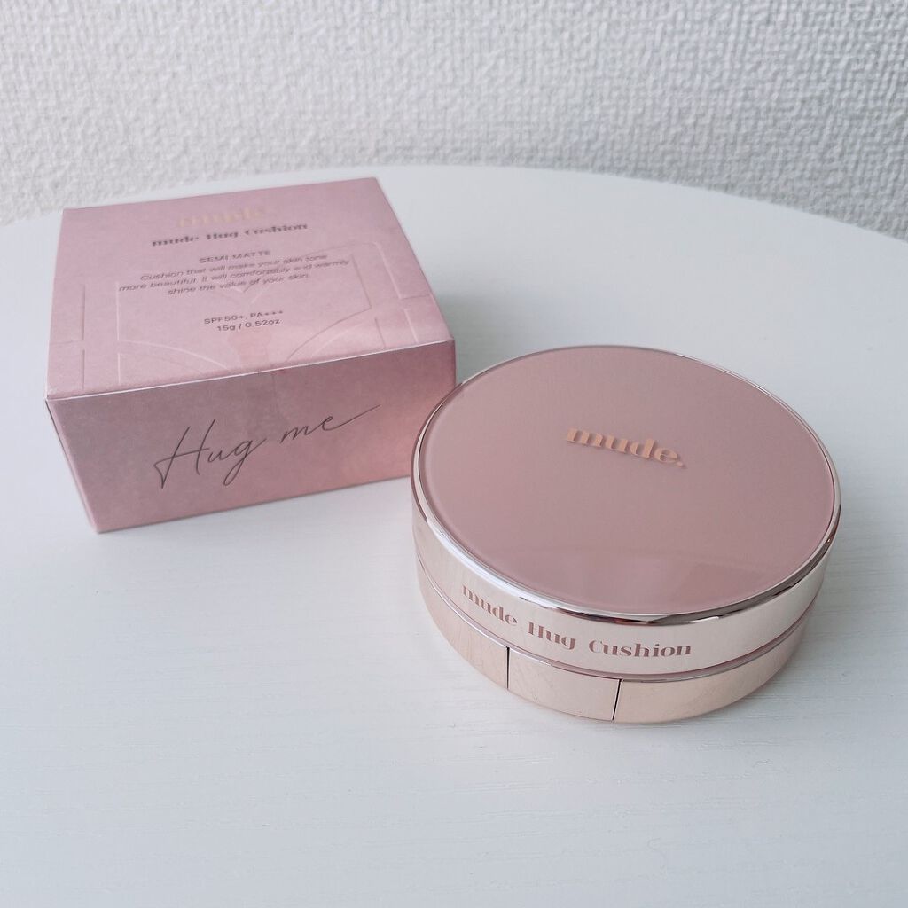 ハグクッション/mude/クッションファンデーションを使ったクチコミ(4枚目)