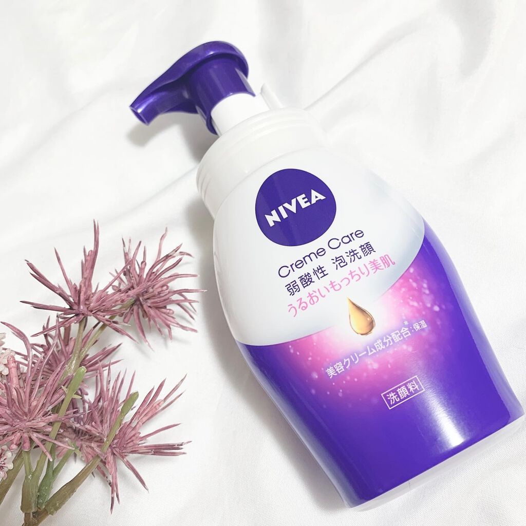 ニベア クリアビューティー弱酸性泡洗顔 もっちり美肌/ニベア/泡洗顔を使ったクチコミ（1枚目）