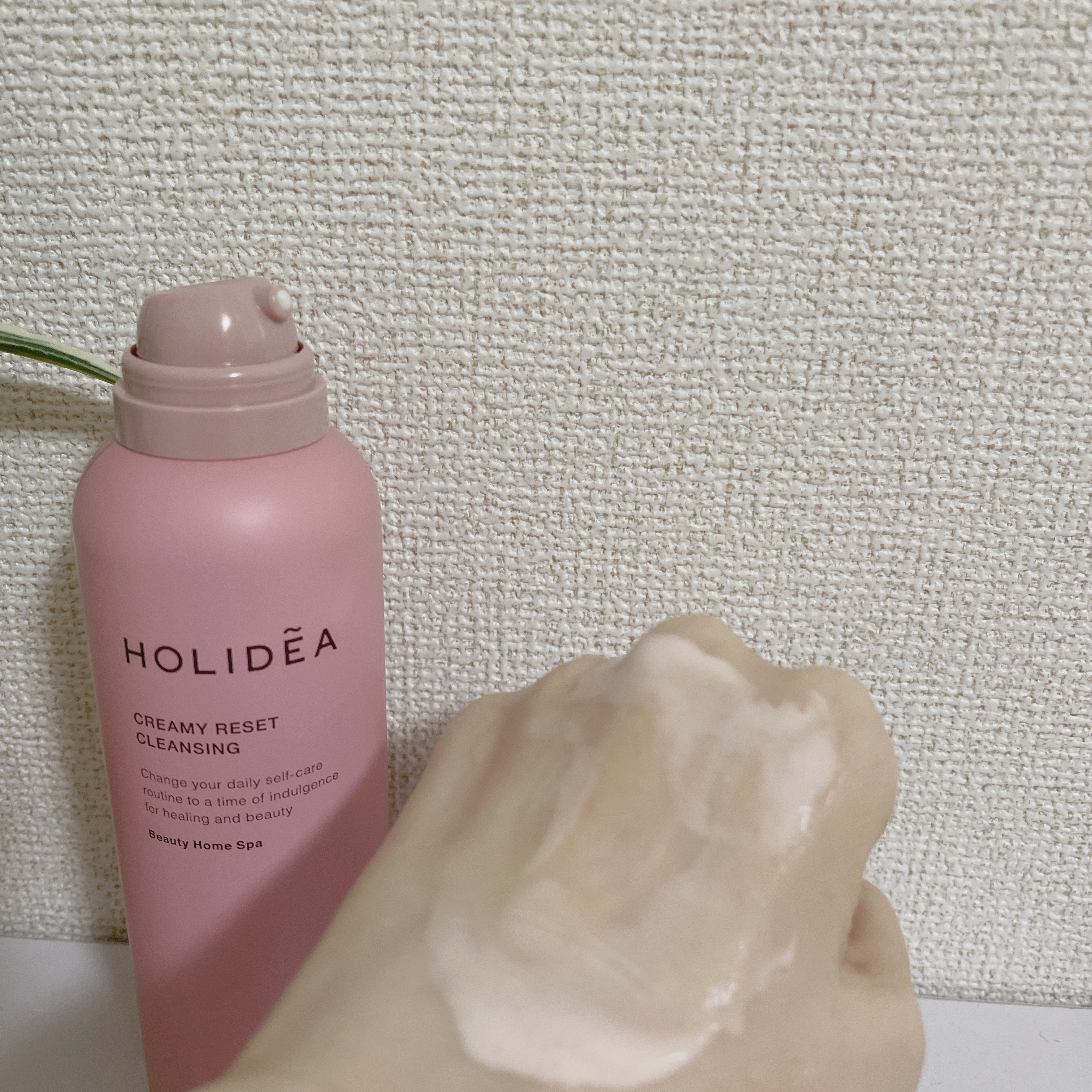 ホリーディア クリーミーリセットクレンジング/HOLIDEA/泡洗顔を使ったクチコミ（3枚目）
